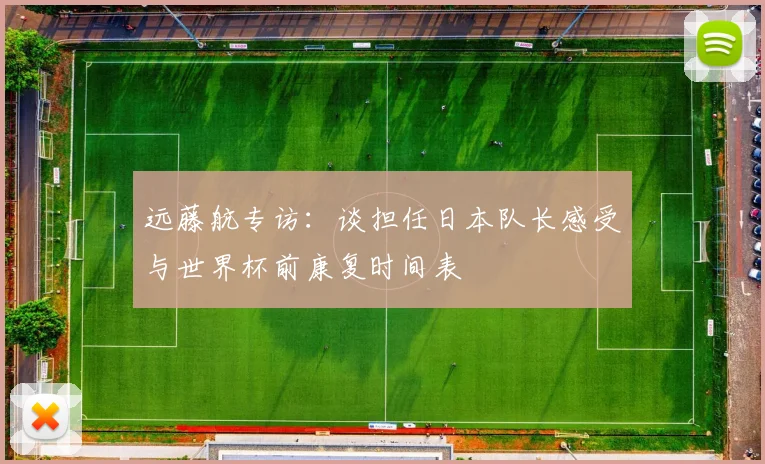 远藤航专访:谈担任日本队长感受与世界杯前康复时间表
